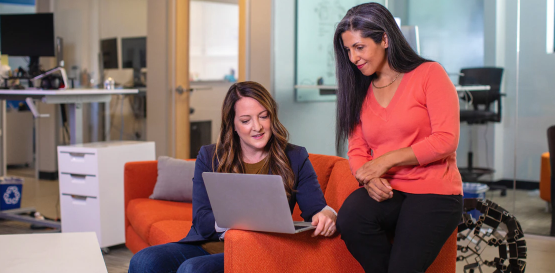 women with laptop